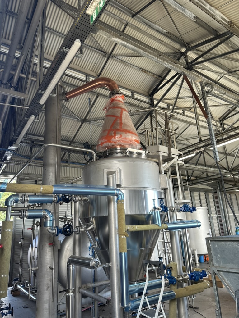 Accompagnement d’une distillerie en phase de mise en service